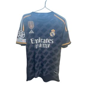 Vinícius Júnior 2022-23 (M) Real Madrid Away Jersey with UCL Patches