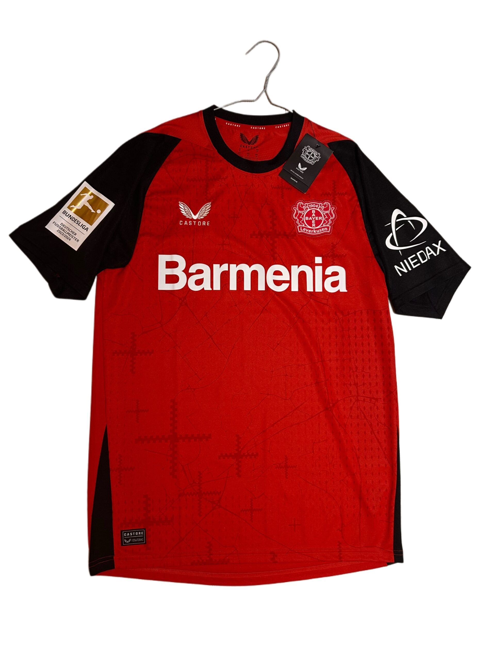 Bayer Leverkusen 24/25 Home Kit – Authentic (M) – BNWT