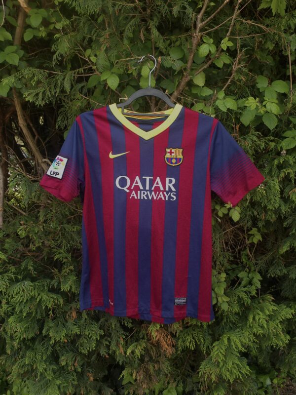 Barcelona Home Shirt 13/14 - Image 2