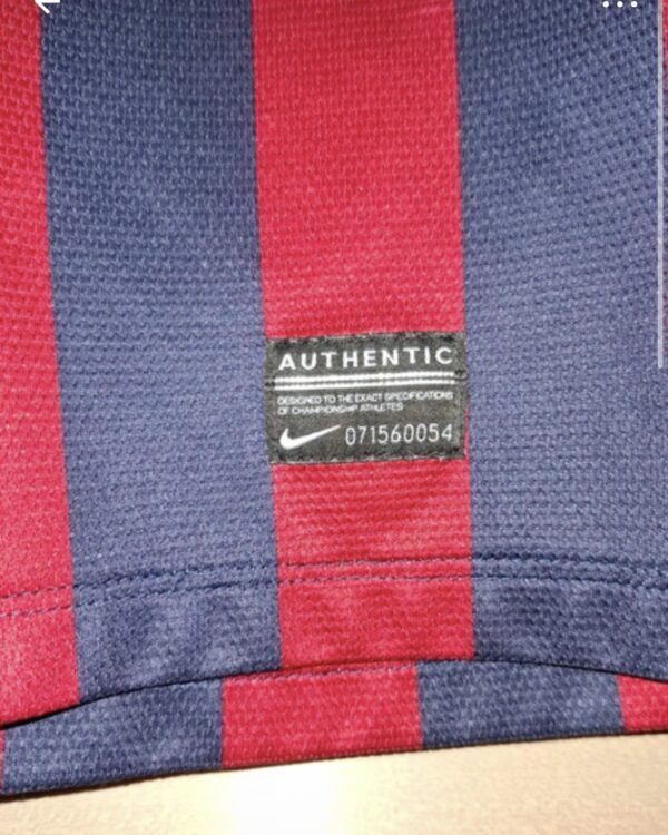 Barcelona Home Shirt 13/14 - Image 3