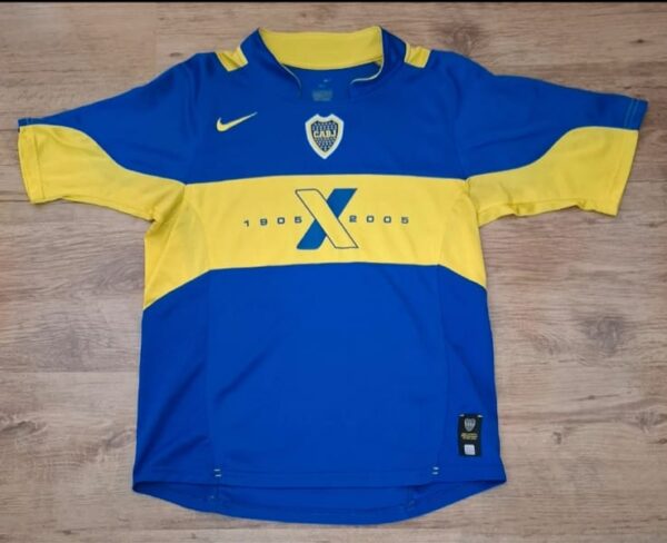 CABJ (Boca Juniors) 2005 Centenary Kit (XS) - Image 2