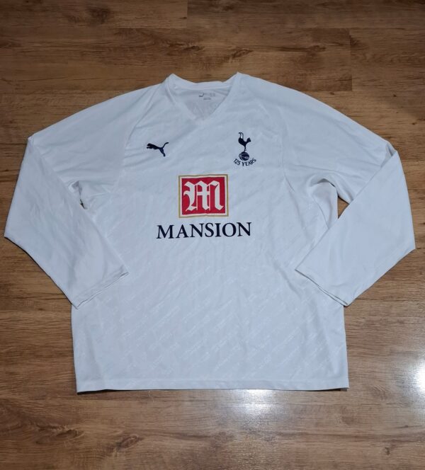 Tottenham Hotspur 2006/07 Home Kit (Berbatov #9) L/S (XL) - Image 3