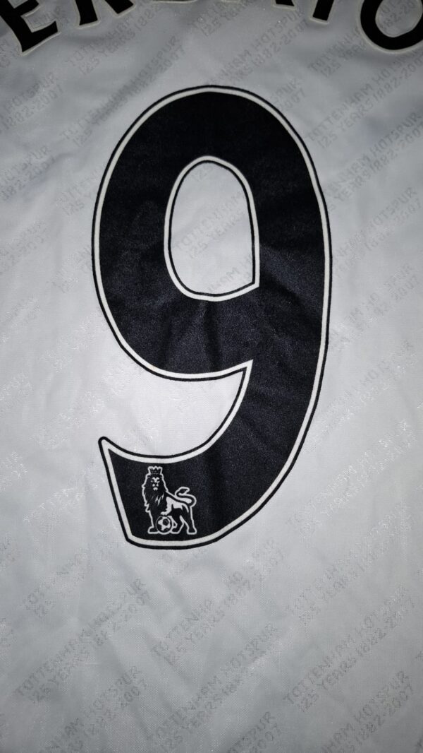 Tottenham Hotspur 2006/07 Home Kit (Berbatov #9) L/S (XL) - Image 5