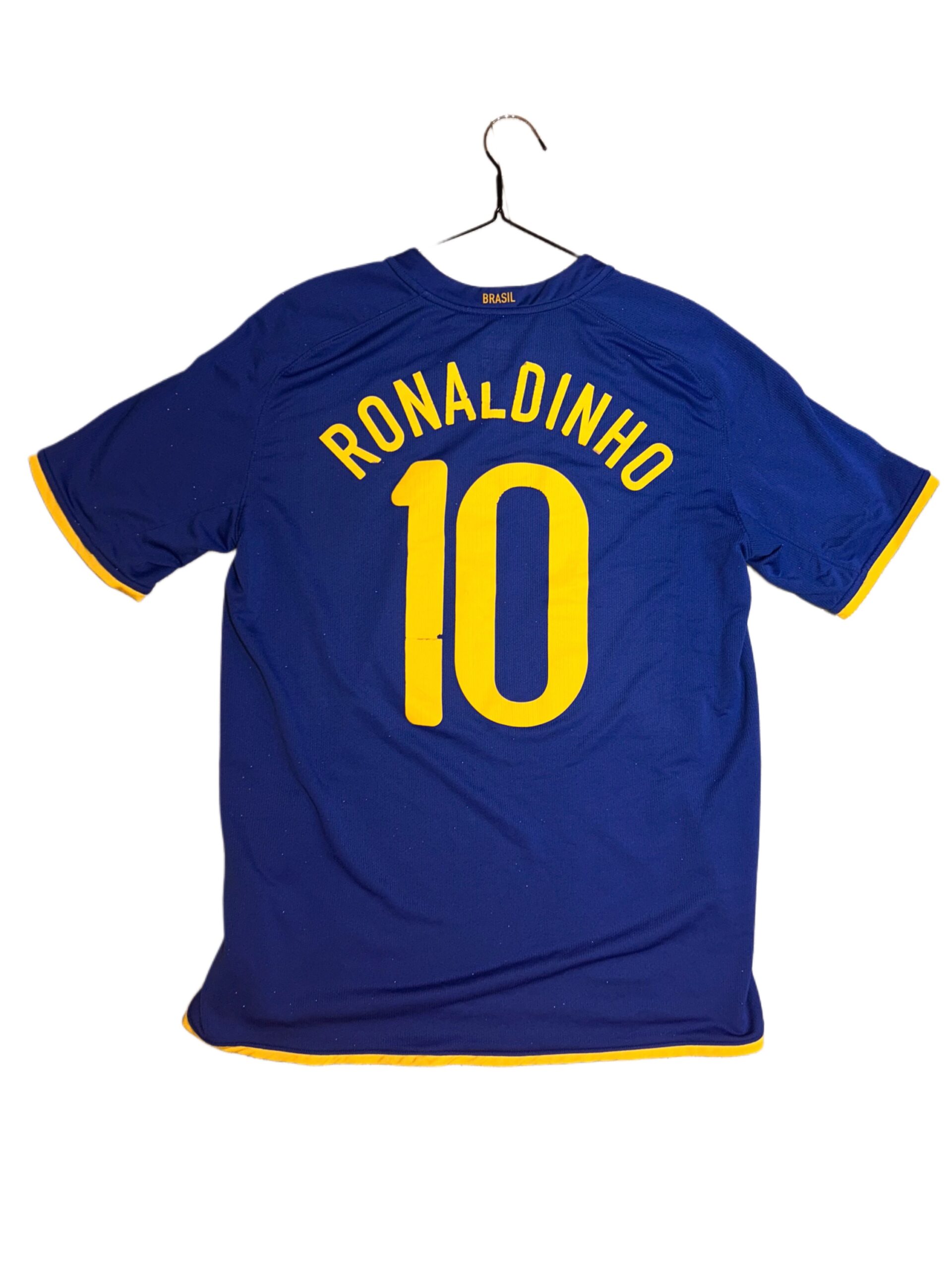 Brazil 08/09 away Shirt/ Ronaldinhio #10
