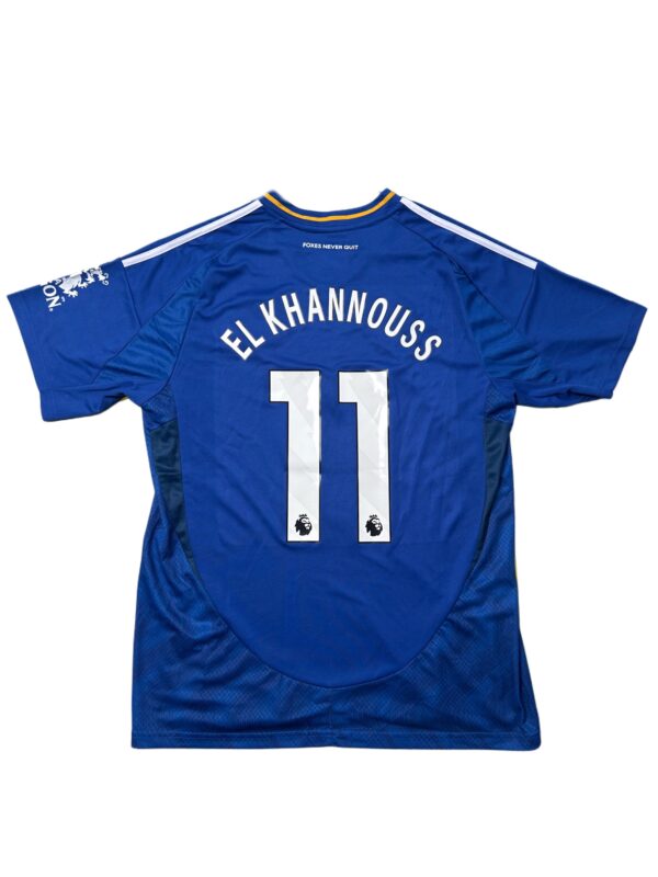 24/25 Leicester City Home Shirt, El Khannouss #11 XL - Image 2