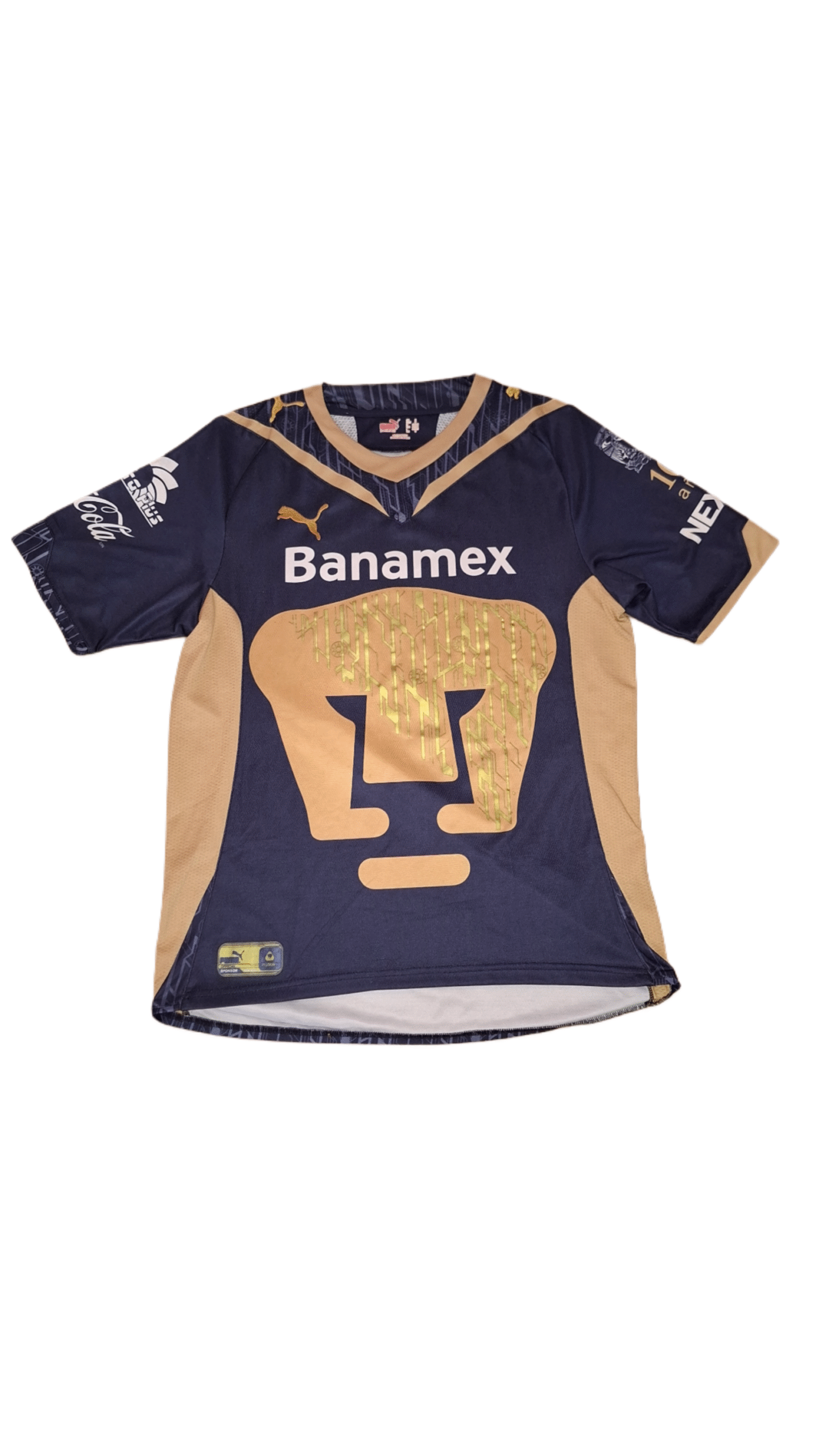 Pumas 09/10 Home shirt (S)