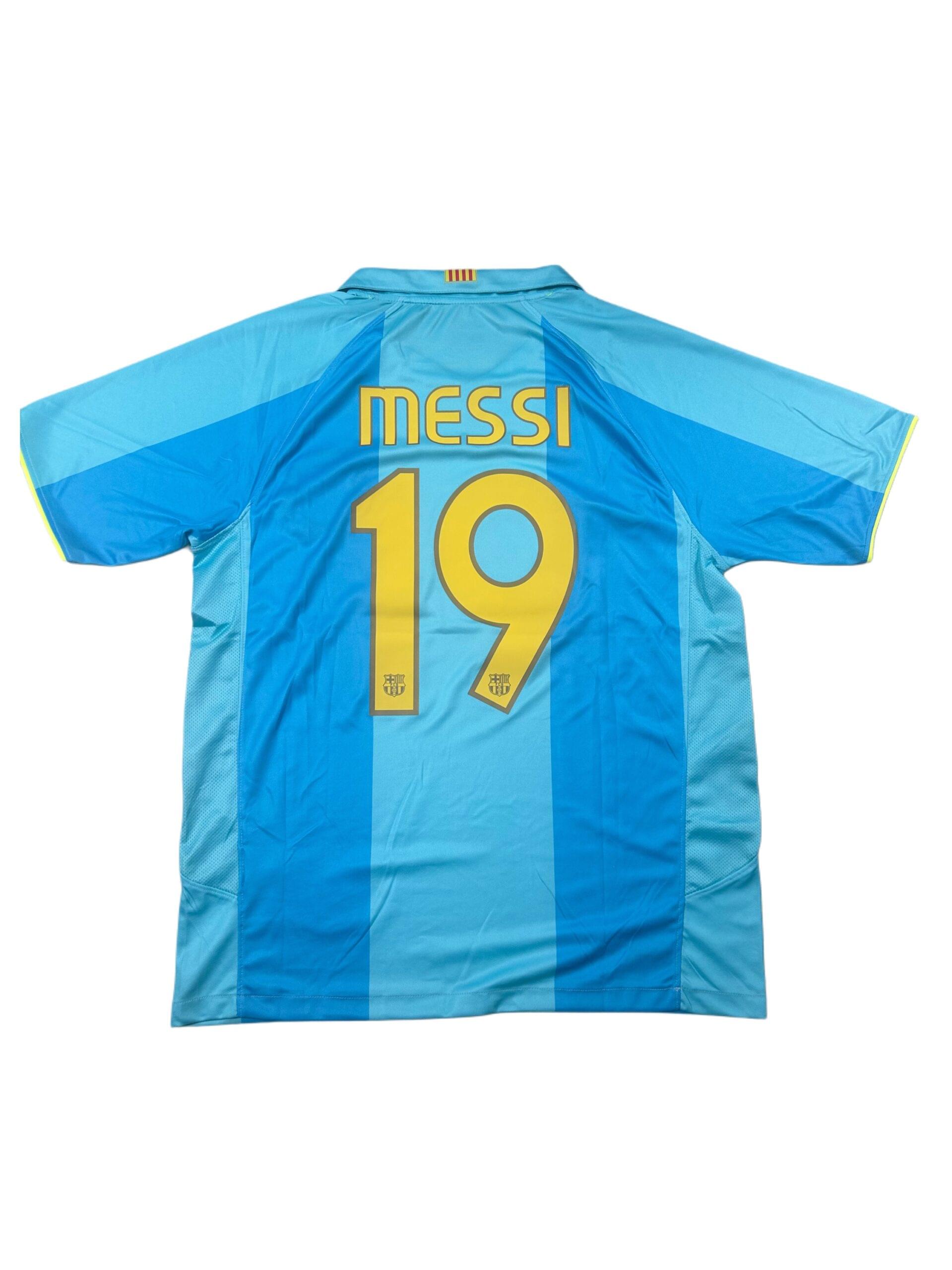 Barcelona 2007/09 third shirt Messi #19 (L)